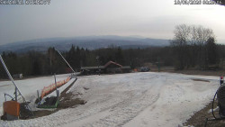 Spodní část sjezdovky