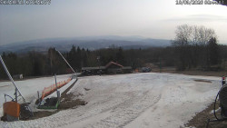 Spodní část sjezdovky