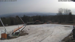 Spodní část sjezdovky