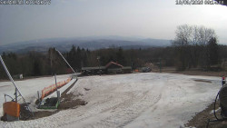 Spodní část sjezdovky