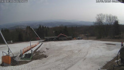 Spodní část sjezdovky