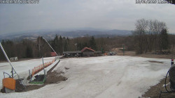 Spodní část sjezdovky