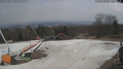 Spodní část sjezdovky