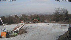 Spodní část sjezdovky