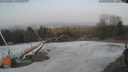 Spodní část sjezdovky