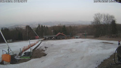 Spodní část sjezdovky