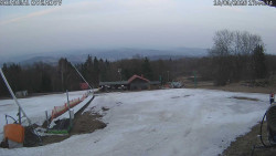 Spodní část sjezdovky