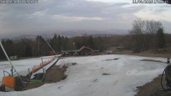 Spodní část sjezdovky