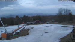 Spodní část sjezdovky