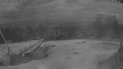 Spodní část sjezdovky