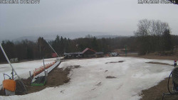 Spodní část sjezdovky