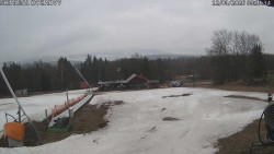 Spodní část sjezdovky