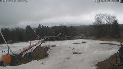 Spodní část sjezdovky