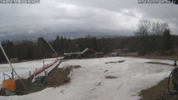 Spodní část sjezdovky