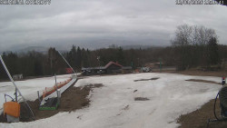 Spodní část sjezdovky