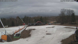 Spodní část sjezdovky