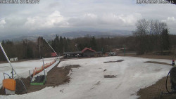 Spodní část sjezdovky