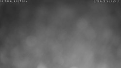 Spodní část sjezdovky