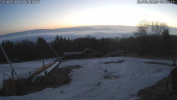 Spodní část sjezdovky