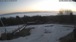 Spodní část sjezdovky