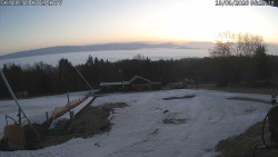 Spodní část sjezdovky