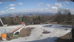 Spodní část sjezdovky