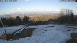 Spodní část sjezdovky