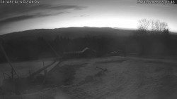 Spodní část sjezdovky