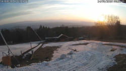 Spodní část sjezdovky