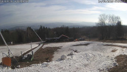 Spodní část sjezdovky