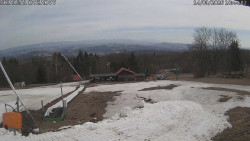 Spodní část sjezdovky