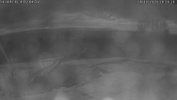 Spodní část sjezdovky