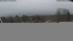 Spodní část sjezdovky