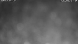 Spodní část sjezdovky