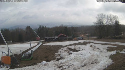 Spodní část sjezdovky