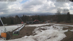 Spodní část sjezdovky