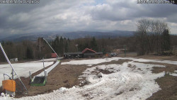 Spodní část sjezdovky