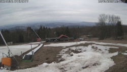 Spodní část sjezdovky