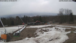 Spodní část sjezdovky