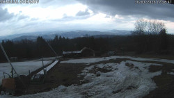 Spodní část sjezdovky