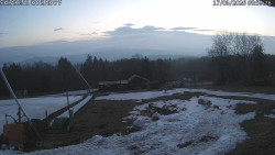 Spodní část sjezdovky