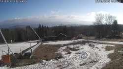 Spodní část sjezdovky