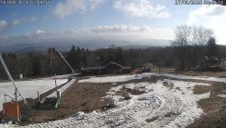 Spodní část sjezdovky