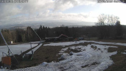 Spodní část sjezdovky