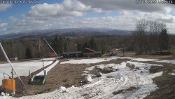 Spodní část sjezdovky