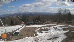 Spodní část sjezdovky