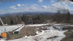 Spodní část sjezdovky