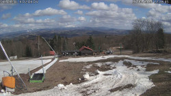 Spodní část sjezdovky