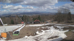 Spodní část sjezdovky