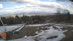 Spodní část sjezdovky